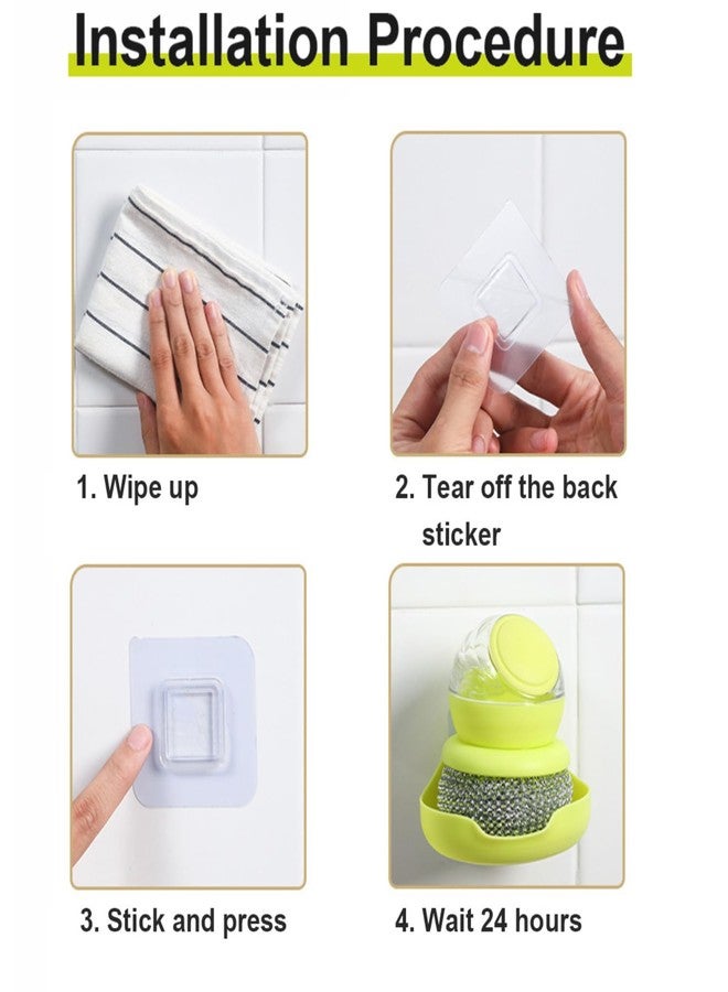 Tusmad 2024 New Press Out Liquid Pot Brush Kitchen Astronaut Non-Stick Oil Dishwashing Brush Cleaning Kitchen Automatic Detachable Dispenser Pack 1 - Image 2